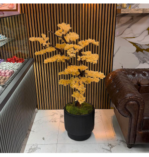 Yapay Bonsai Ağacı – Sarı